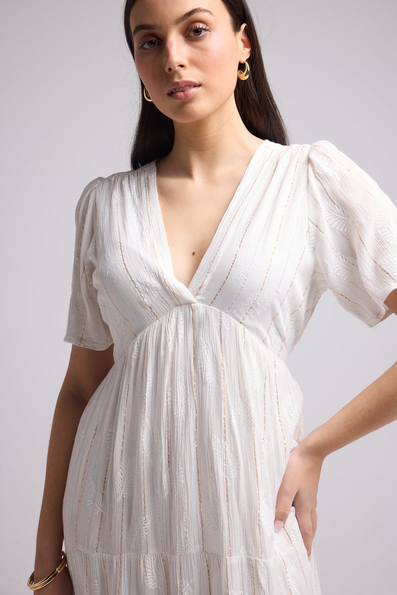 Robe Longue - Jaina - Blanc