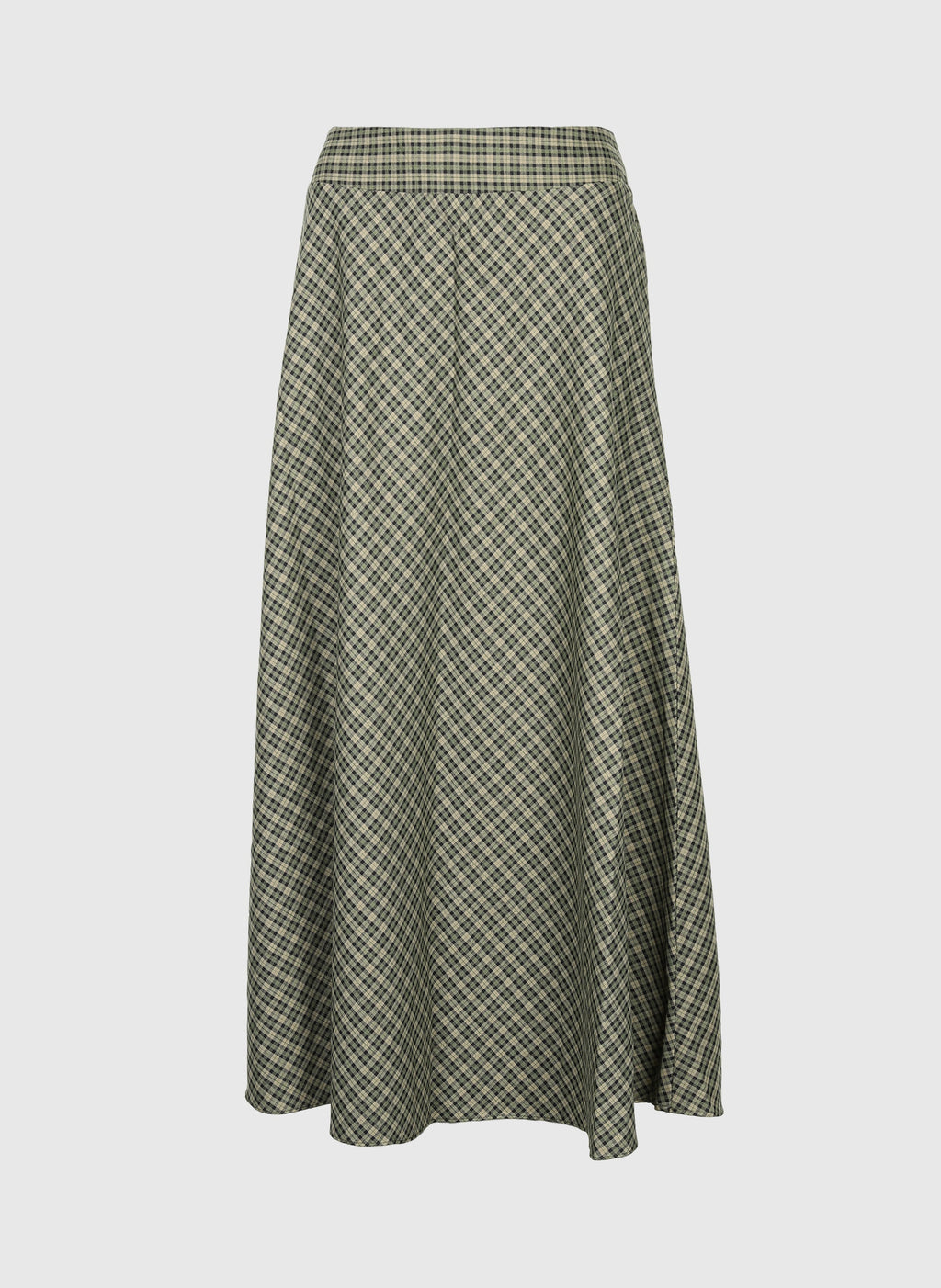 Jupe Midi Jaline Vert