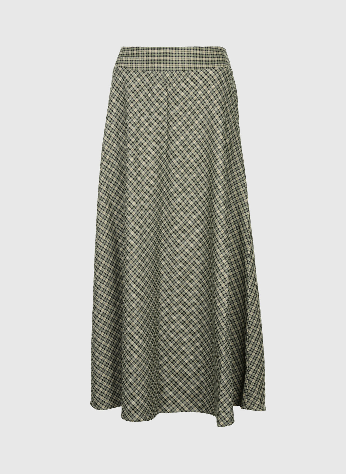 Jupe Midi Jaline Vert