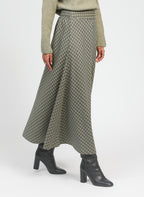 Jupe Midi Jaline Vert