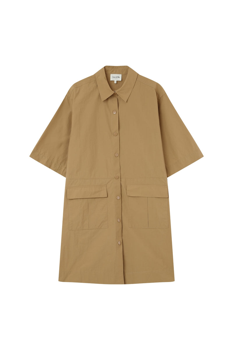 Robe Courte Jamie Beige