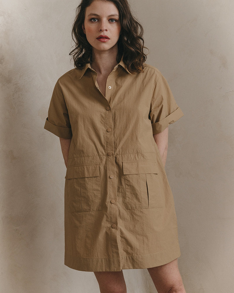 Robe Courte Jamie Beige