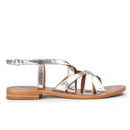 Couleur Pourpre - Sandalias Jammat - Plata