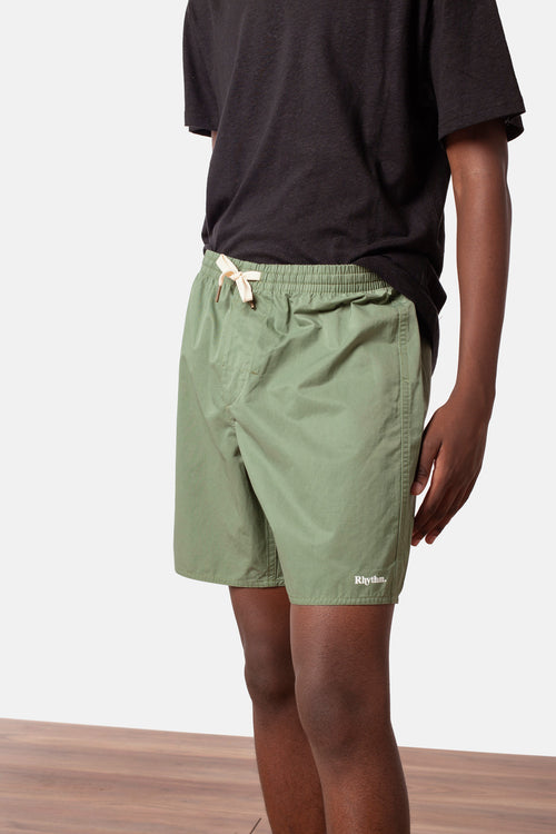 Rhythm - Short De Bain The Staple Beach - Bottle Green - Homme