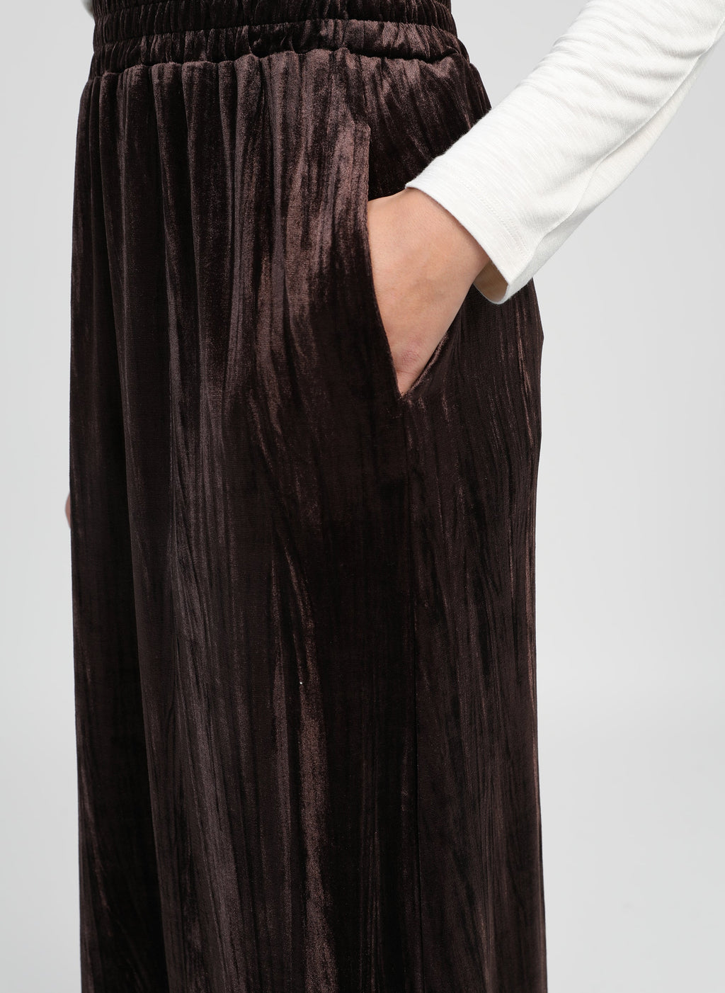 Jupe Midi Janais Marron