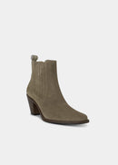 Boots Free Lance Jane 7 Chelsea Boot - Cuir Velours Grege