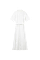 Robe Mi-Longue Jane Ecru