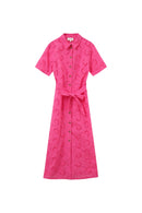 Robe Mi-Longue Jane Rose