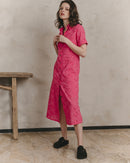 Robe Mi-Longue Jane Rose