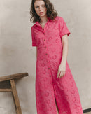 Robe Mi-Longue Jane Rose