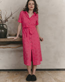 Robe Mi-Longue Jane Rose