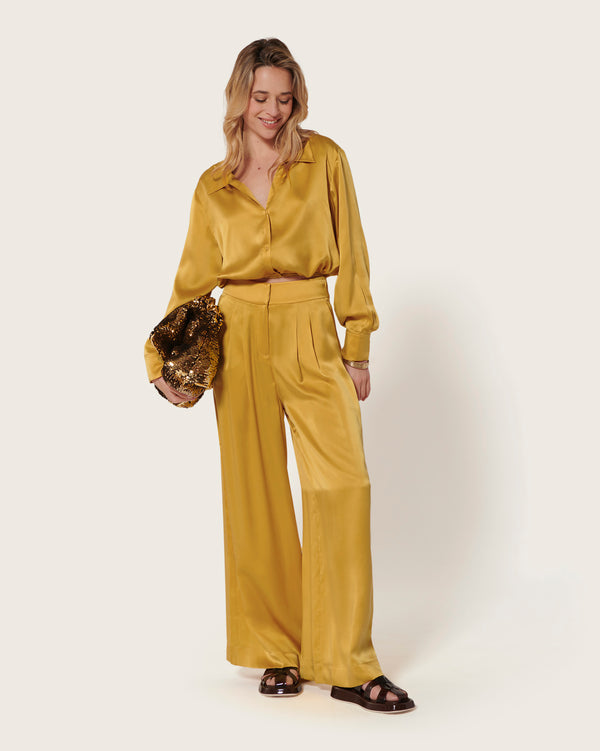Hemdbluse Jane - Safari