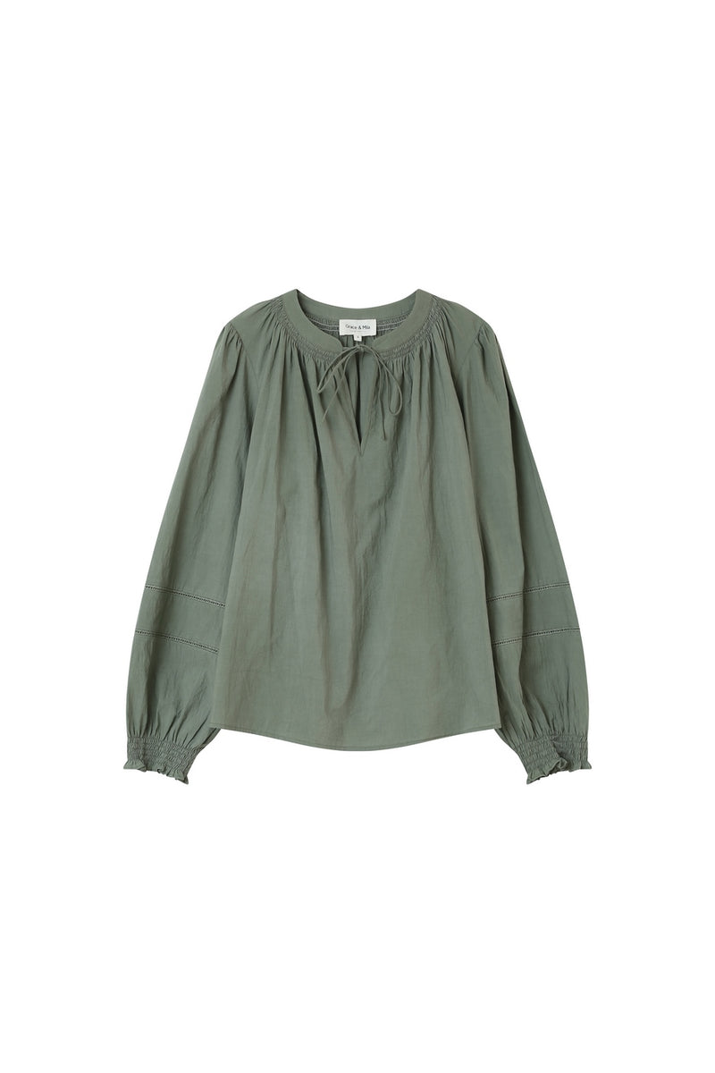 Blouse Janice - Kaki