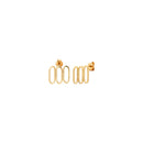 Boucles D'Oreilles Janis Dorées