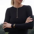 Janis Gold 3-Wrap Bracelet