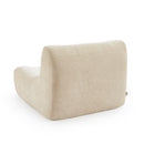 Chauffeuse Janis Modulable Une Place - Tissu Chenille Écru