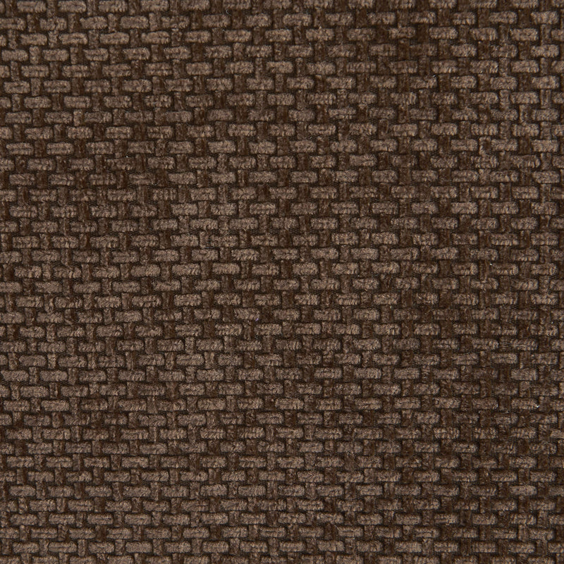 Chauffeuse Janis Modulable Une Place - Tissu Chenille Marron