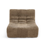 Janis - Chauffeuse - Tissu Chenille - Taupe