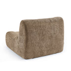 Janis - Chauffeuse - Tissu Chenille - Taupe