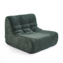 Chauffeuse Janis Modulable 1 Place - Tissu Chenille Vert