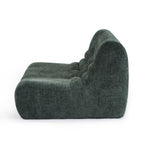 Janis - Modular 1-Seater Armchair - Chenille Fabric - Green