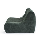 Chauffeuse Janis Modulable 1 Place - Tissu Chenille Vert