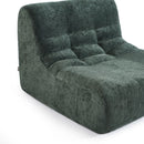 Chauffeuse Janis Modulable 1 Place - Tissu Chenille Vert