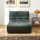 Chauffeuse Janis Modulable 1 Place - Tissu Chenille Vert
