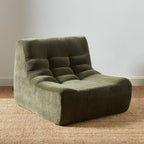 Janis - Sillón Modular 1 Plaza - Terciopelo - Verde