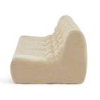 Janis - Banco Modular 2 Plazas - Terciopelo - Beige