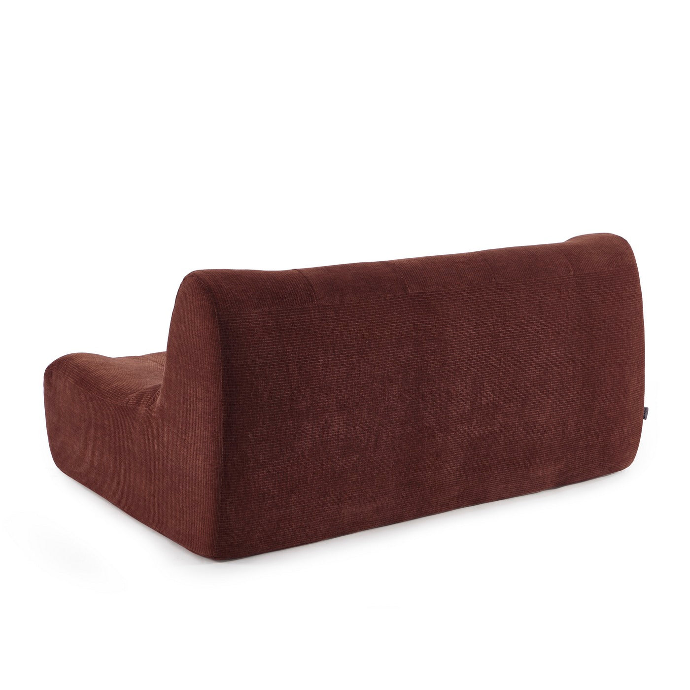 Janis - Modular 2-Seater Bench Seat - Velvet - Bordeaux