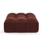 Janis - Puf - Terciopelo - Burdeos