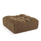 Janis - Puf - Terciopelo - Marrón