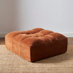 Janis - Puf - Terciopelo Terracota