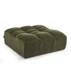 Janis - Puf - Terciopelo - Verde