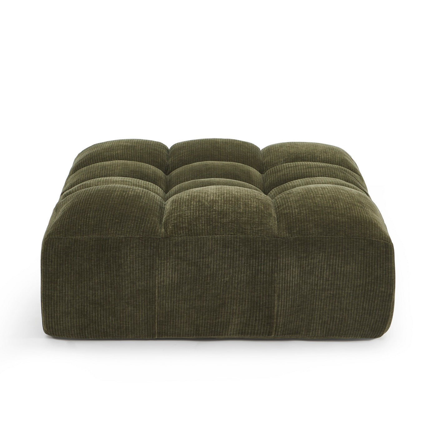 Janis - Puf - Terciopelo - Verde