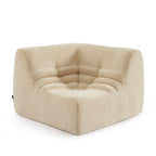 Janis - Butaca Rinconera Modular - Terciopelo - Beige