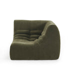 Janis - Modular Corner Armchair - Velvet - Green