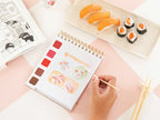Travel Book - Watercolor Notebook - Japan Theme