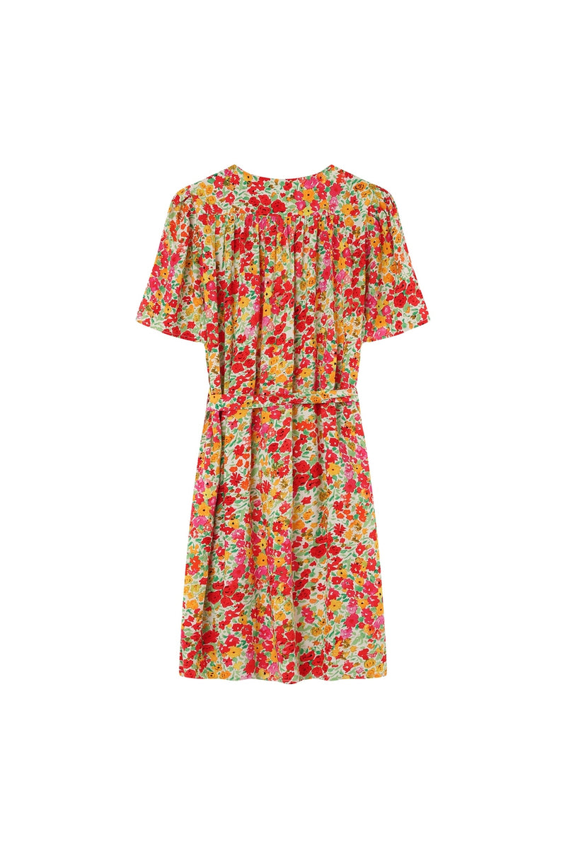 Robe Courte Jara Rouge