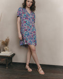 Robe Courte Jara Parme