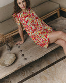 Robe Courte Jara Rouge