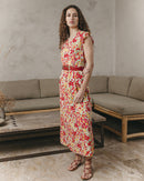 Robe Longue Jasmine Rouge