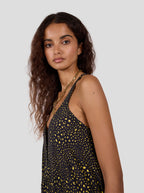 Robe Java À Imprimé Léopard Noir