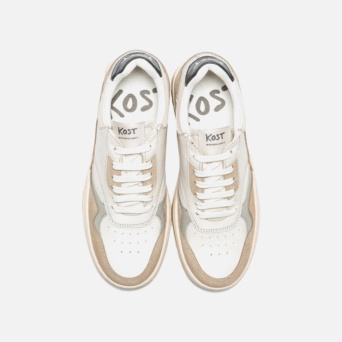 Basket Jayden F - Ecru/Taupe