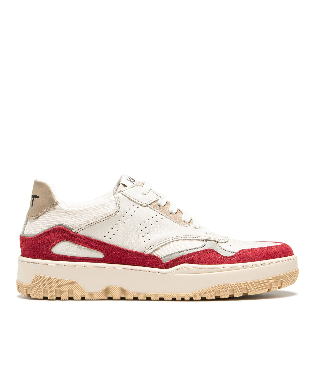 Basket Jayden F - Ecru/Bordeaux