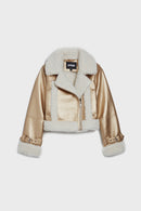 Manteau Jay Metallic / Ivory - Gold / Ivory