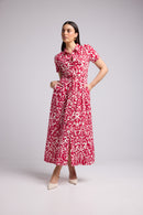 Vestido Largo - Jaze - Rosa