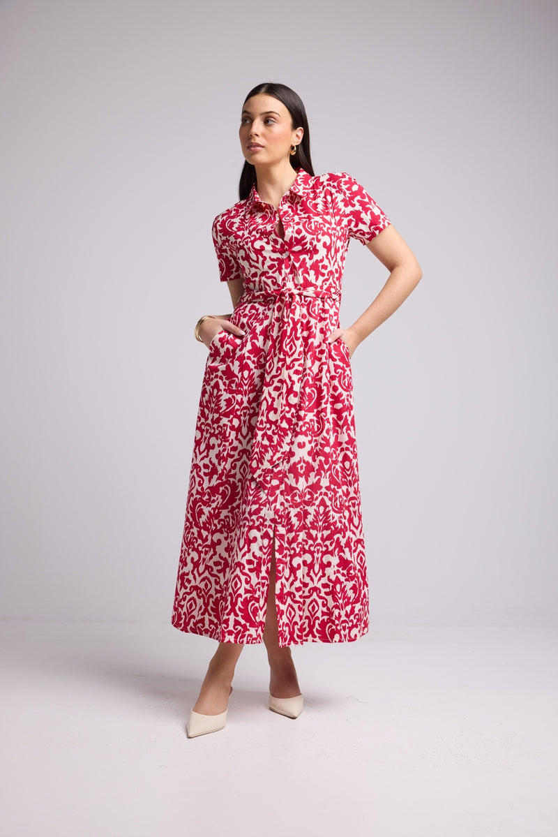 Vestido Largo - Jaze - Rosa