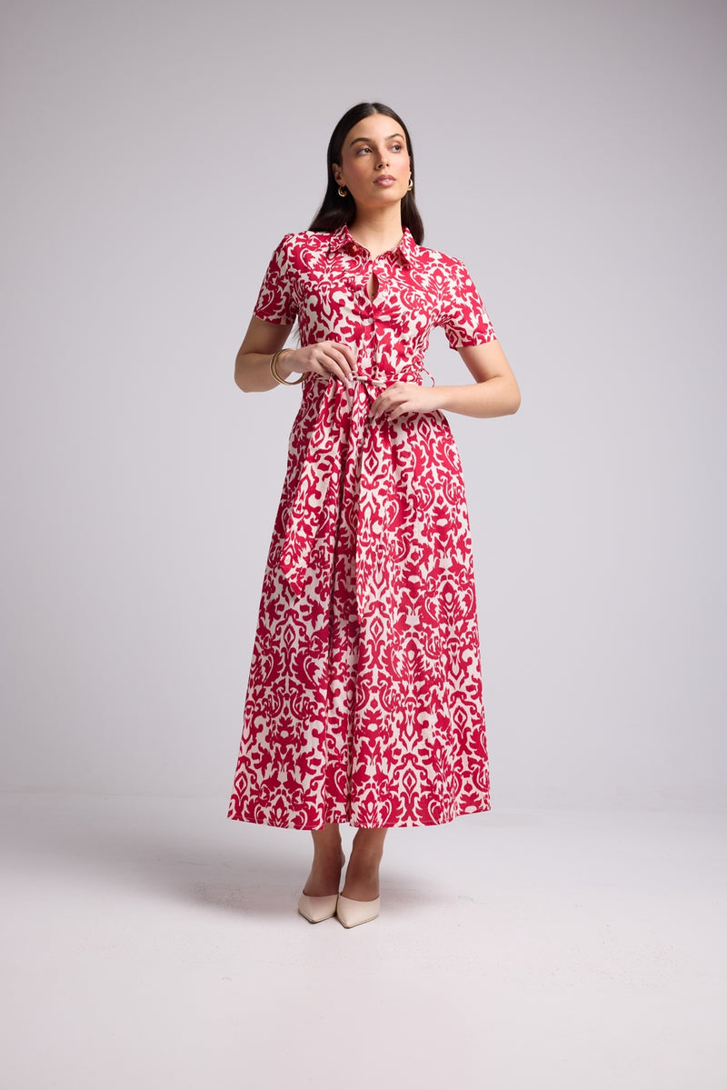 Vestido Largo - Jaze - Rosa